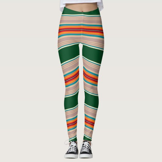 Stripes Pattern-3 Leggings (Voorkant)