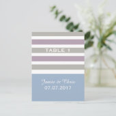 Stripes Pattern aangepast briefkaart (Staand voorkant)