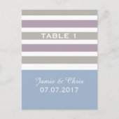 Stripes Pattern aangepast briefkaart (Voorkant)