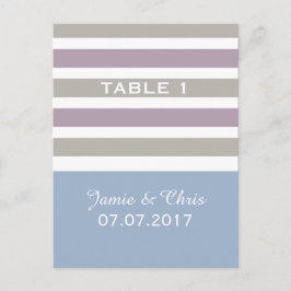 Stripes Pattern aangepast briefkaart