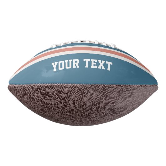 Stripes Pattern custom football (Gedraaid 90)
