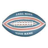 Stripes Pattern custom football (Voorkant)