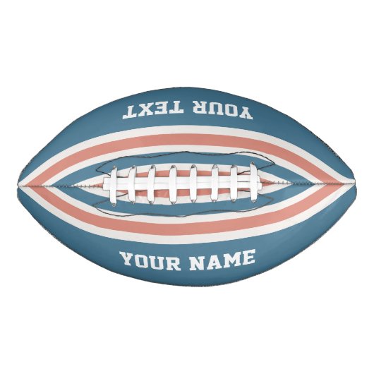 Stripes Pattern custom football (Voorkant)