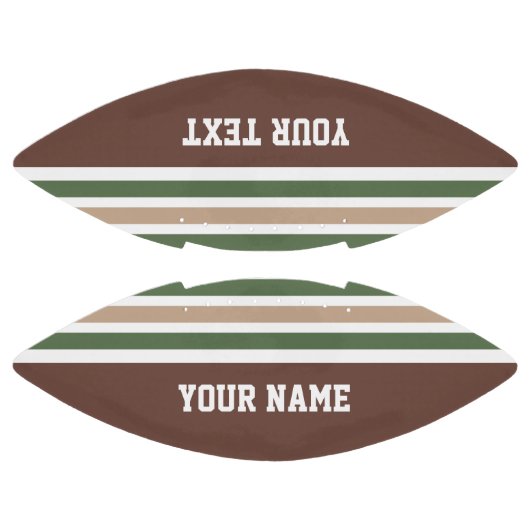 Stripes Pattern custom football (Panelen)
