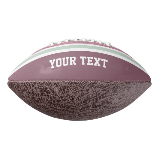 Stripes Pattern custom football (Gedraaid 90)