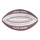 Stripes Pattern custom football (Voorkant)