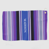 Stripes Pattern-label: golfhanddoek (Horizontaal)