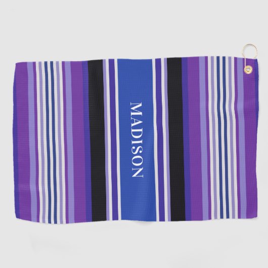 Stripes Pattern-label: golfhanddoek (Horizontaal)