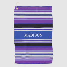 Stripes Pattern-label: golfhanddoek