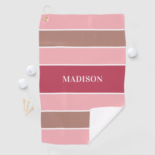 Stripes Pattern-label: golfhanddoek (Insitu)