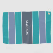 Stripes Pattern-label: golfhanddoek (Horizontaal)