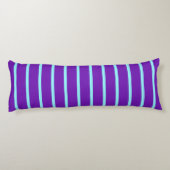 Stripes Pattern wride paars & Mandala + backg. Lichaamskussen (Achterkant)