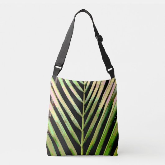 Stripes per Natuur Crossbody Tas (Voorkant)