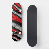 Stripes Persoonlijk Skateboard (Voorkant)