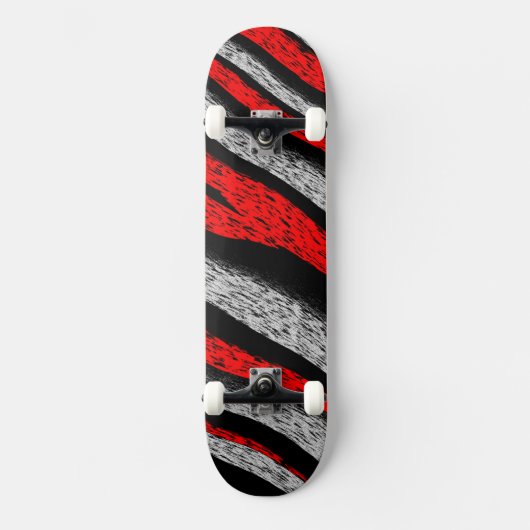 Stripes Persoonlijk Skateboard (Voorkant)
