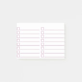 Stripes Post-it® Notes (Voorkant)