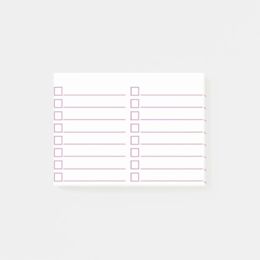 Stripes Post-it® Notes (Voorkant)
