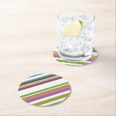 STRIPES RONDE KARTONNEN ONDERZETTER (Insitu)