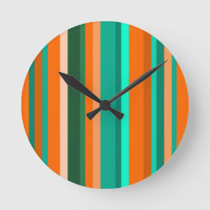 Stripes Ronde Klok