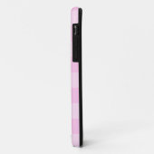 Stripes - Roze en lichtroze Case-Mate iPhone Case (Achterkant/links)
