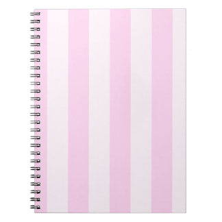 Stripes - Roze en lichtroze Notitieboek