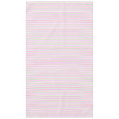 Stripes, roze, groen tafelkleed (Voorkant)