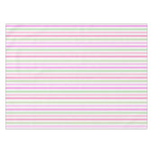 Stripes, roze, groen tafelkleed (Voorkant (Horizontaal))
