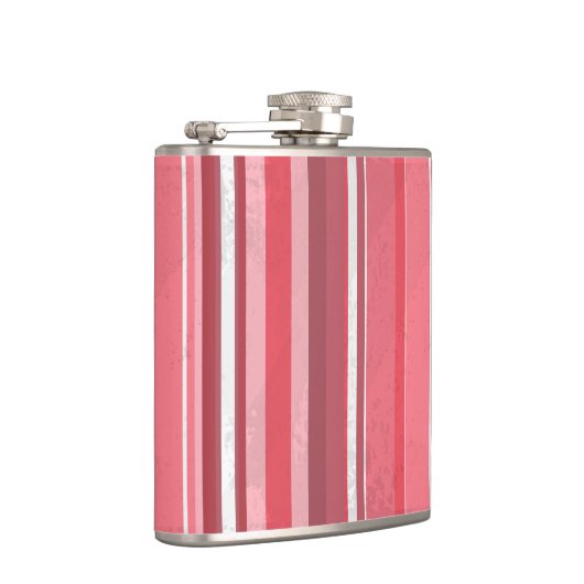 Stripes Roze Heupfles (Rechts)