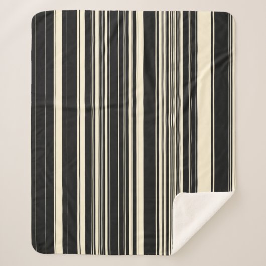  stripes sherpa deken (Voorkant)