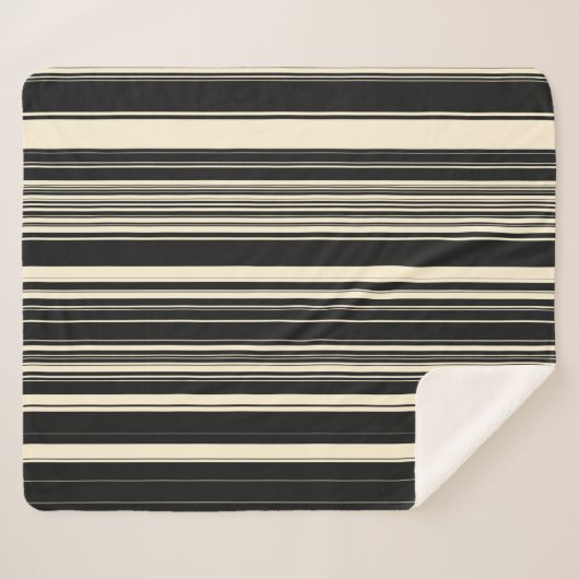 stripes sherpa deken (Voorkant (horizontaal))