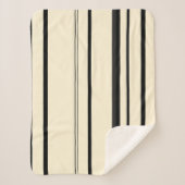  stripes sherpa deken (Voorkant)