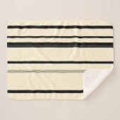  stripes sherpa deken (Voorkant (horizontaal))