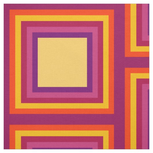 Stripes Square Lijst gekleurd 01 + uw idee Stof (Swatch)