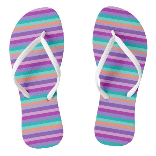 Stripes Teenslippers (Voetbed)