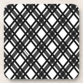 Stripes Texture Bier Onderzetter (Voorkant)