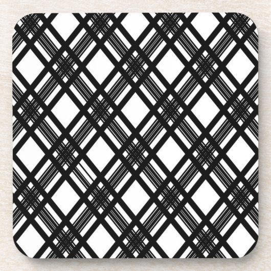 Stripes Texture Bier Onderzetter (Voorkant)