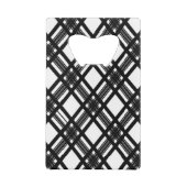 Stripes Texture Creditkaart Flessenopener (Achterkant)