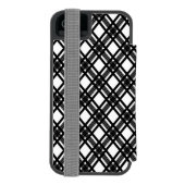 Stripes Texture Incipio iPhone Portemonnee Hoesje (Agenda Achterkant)