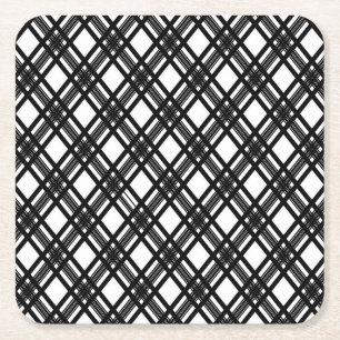 Stripes Texture Kartonnen Onderzetters