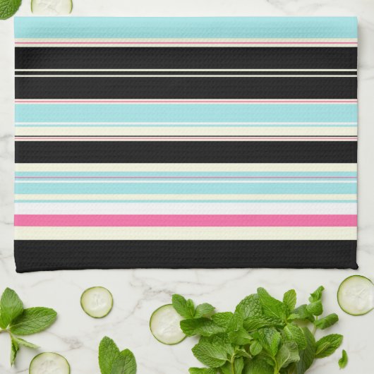 Stripes Theedoek (Gevouwen)