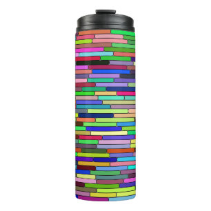 Stripes Thermal Tumbler Thermosbeker
