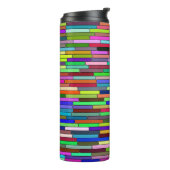 Stripes Thermal Tumbler Thermosbeker (Gedraaid links)