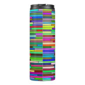 Stripes Thermal Tumbler Thermosbeker (Achterkant)