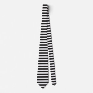 STRIPES Tight Black op elke kleur Stropdas