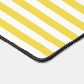 Stripes — Turquoise, Geel en Roze Bureaumat (Hoek)