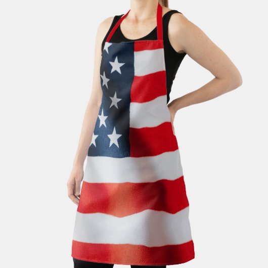Stripes USA Cooking Schort — Verenigde Staten (Insitu)