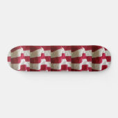 Stripes van Amerikaanse vlag Persoonlijk Skateboard (Horizontaal)