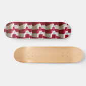 Stripes van Amerikaanse vlag Persoonlijk Skateboard (Horizontaal)