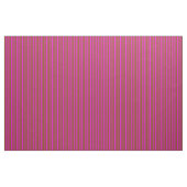 Stripes van bruin en fuchsia stof (Yard (91,4 cm))