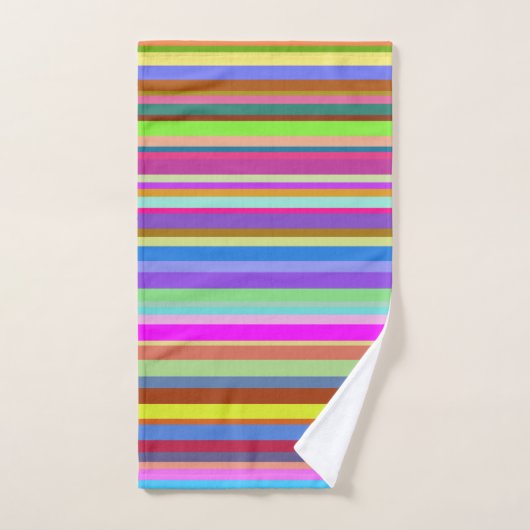 Stripes van de dichte doekset voor diverse kleuren bad handdoek (Handdoek)
